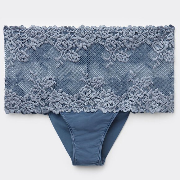 Intimissimi Pretty Flowers Briefs in Blue - Picture 5 of 6